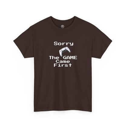Sorry - the GAME Came First