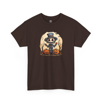 Pumpkin Patch Scarecrow Tee – Spooky Harvest Night Shirt