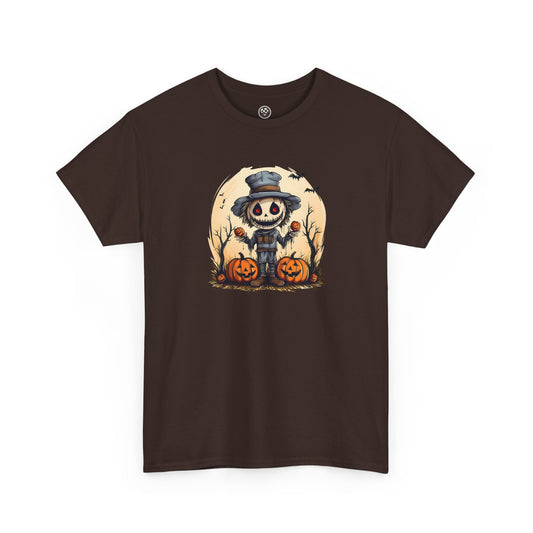 Pumpkin Patch Scarecrow Tee – Spooky Harvest Night Shirt
