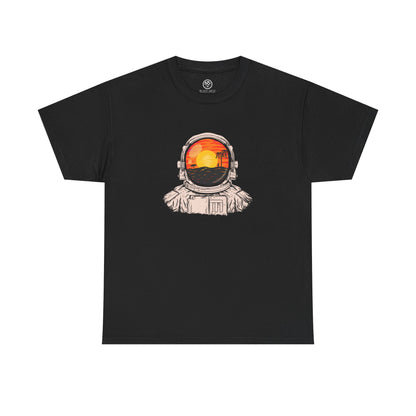 Astronaut Beach T-Shirt – Summer Space Explorer Tee
