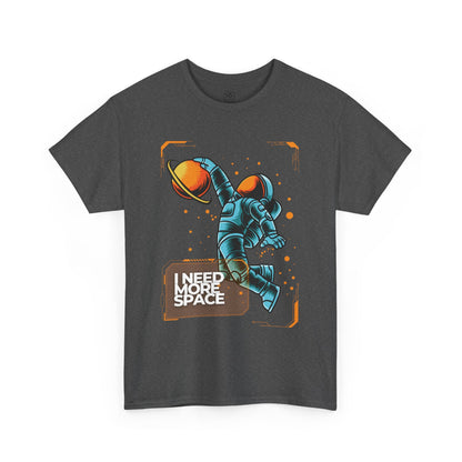 Need More Space Tee – Funny Astronaut Graphic Shirt