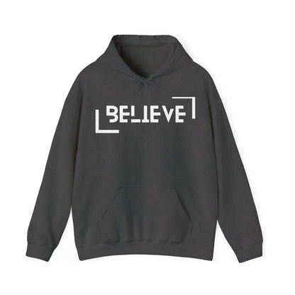Believe Hoodie – Motivational Graphic Sweatshirt