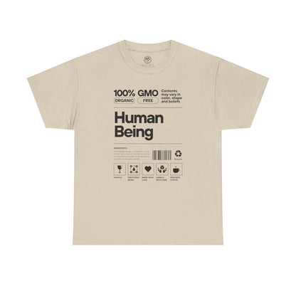 Human Being Spec Sheet Tee (White)