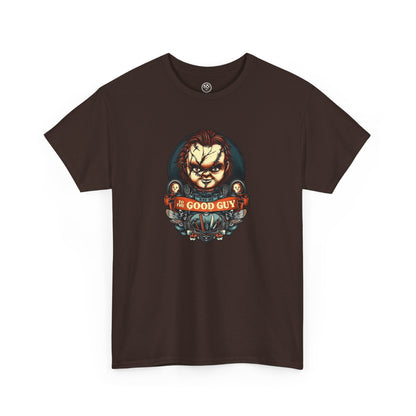 The Good Guy Tee – Creepy Doll Graphic Shirt