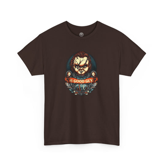 The Good Guy Tee – Creepy Doll Graphic Shirt
