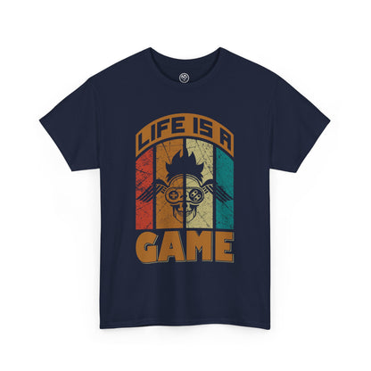Life is a Game Tee – Retro Gamer Graphic Shirt