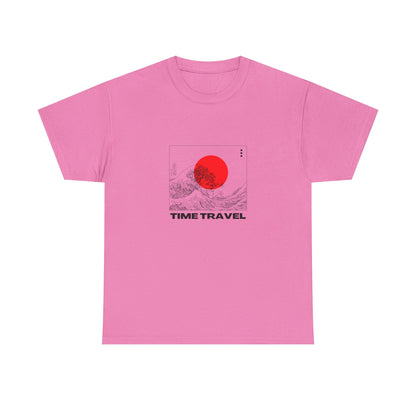 Time Travel Waves Tee – Japanese Red Sun Shirt