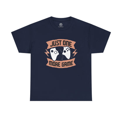 Just One More Game Tee – Funny Gamer Shirt