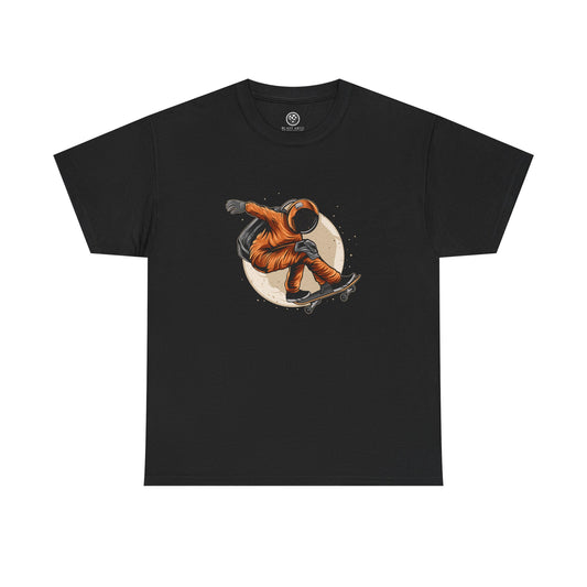 Astronaut Skating T-Shirt – Cosmic Skater Space Tee