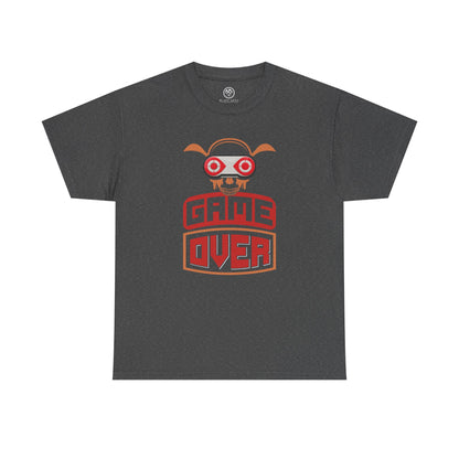 Retro Game Over Skull Tee – Funny Gamer Shirt