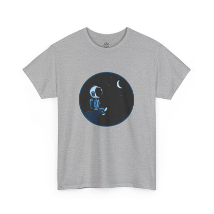 Astronaut Moonlight T-Shirt – Space Dreamer Tee