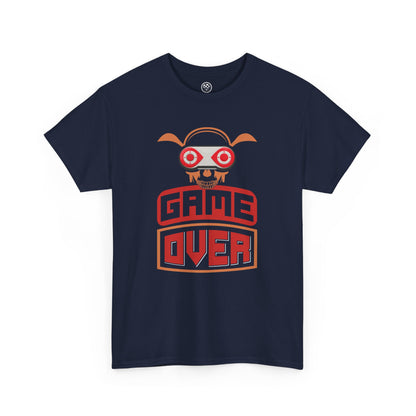Retro Game Over Skull Tee – Funny Gamer Shirt