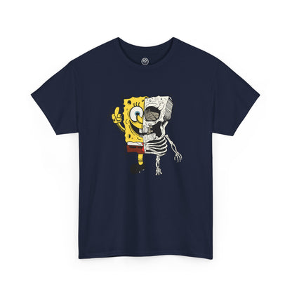 Sponge Skeleton Tee – Funny Skeleton Parody Shirt