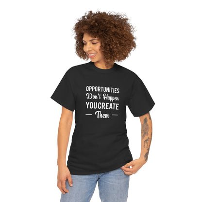 Opportunities Gamer Tee – Motivational Gaming Shirt