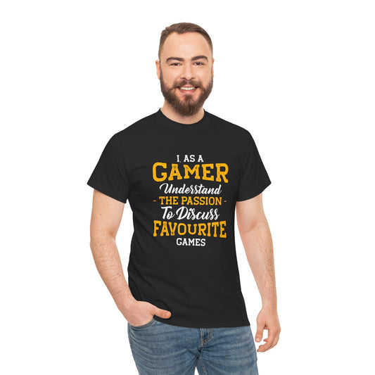 Gamer Passion Tee – Favorite Games Shirt