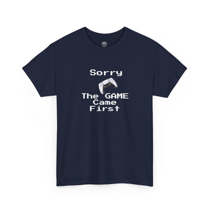 Sorry - the GAME Came First