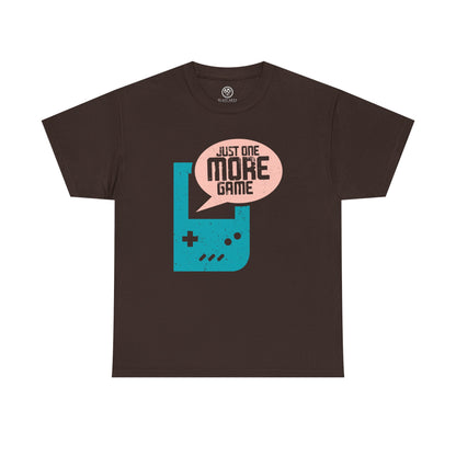 One More Game Tee – Funny Retro Gamer T-Shirt
