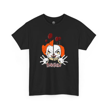 Wicked Jester Tee – Gothic Carnival Horror Shirt