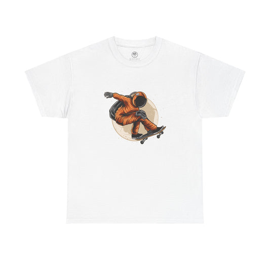 Astronaut Skating T-Shirt – Cosmic Skater Space Tee