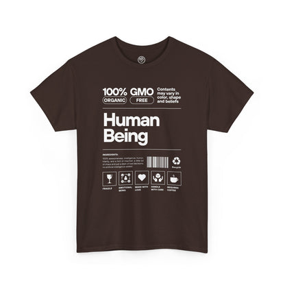 Human Being Spec Sheet Tee (Black)