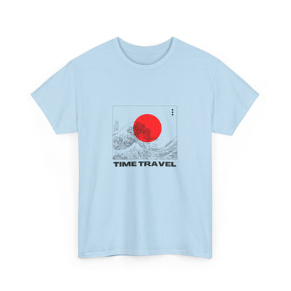 Time Travel Waves Tee – Japanese Red Sun Shirt
