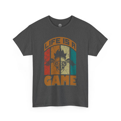 Life is a Game Tee – Retro Gamer Graphic Shirt