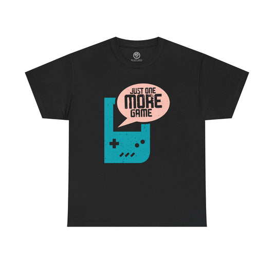 One More Game Tee – Funny Retro Gamer T-Shirt