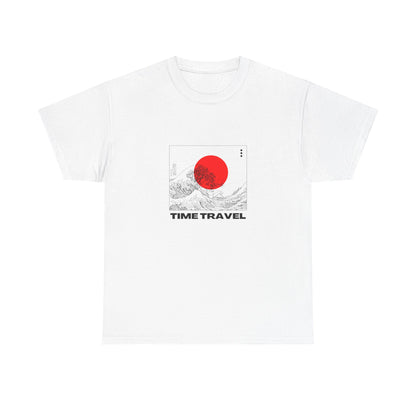 Time Travel Waves Tee – Japanese Red Sun Shirt