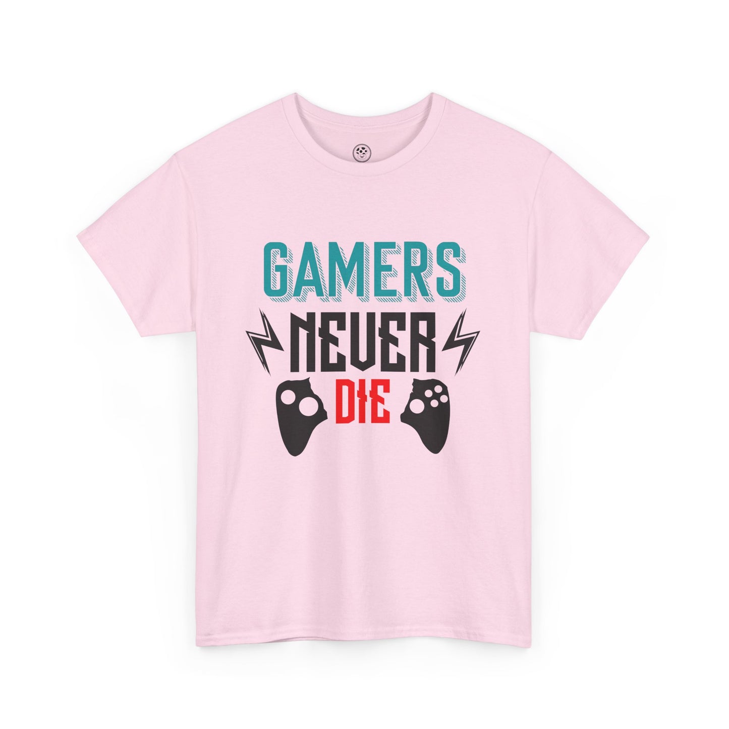 Gamers Never Die Tee – Cool Gaming Shirt