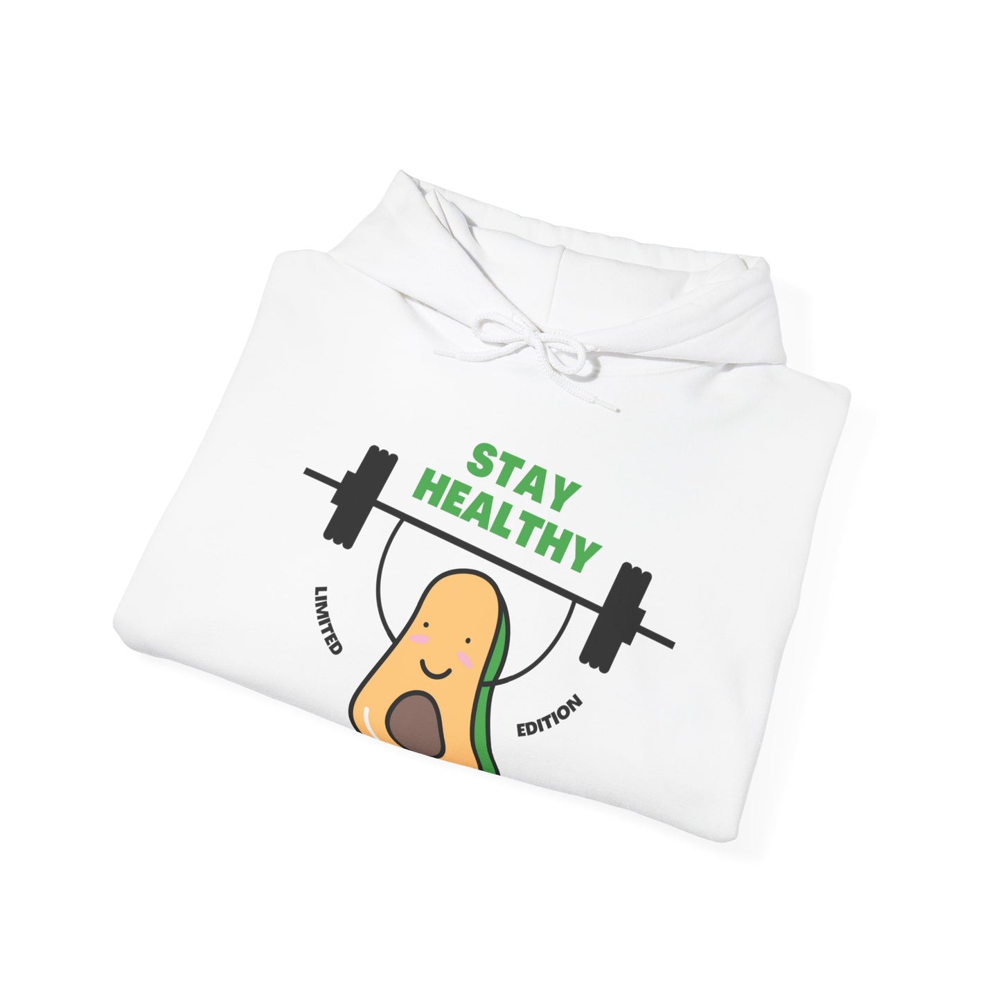 Stay Healthy Avocado Hoodie – Funny Fitness Sweatshirt