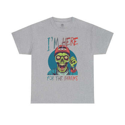 Love of Brains Zombie Tee – Creepy Undead Horror T-Shirt