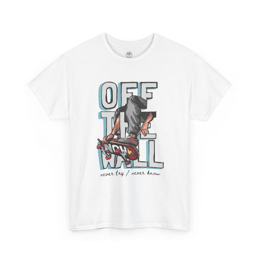 Skate Off the Wall Tee – Streetwear Graphic Shirt