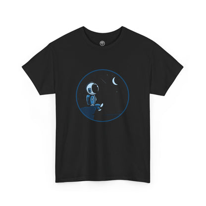 Astronaut Moonlight T-Shirt – Space Dreamer Tee