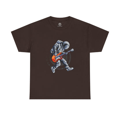 Astronaut Rocking Tee – Space Guitar Player Shirt
