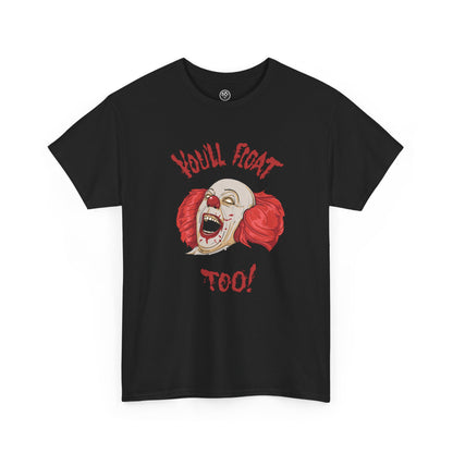 Smiling Nightmare Clown Tee – Sinister Horror Villain Shirt