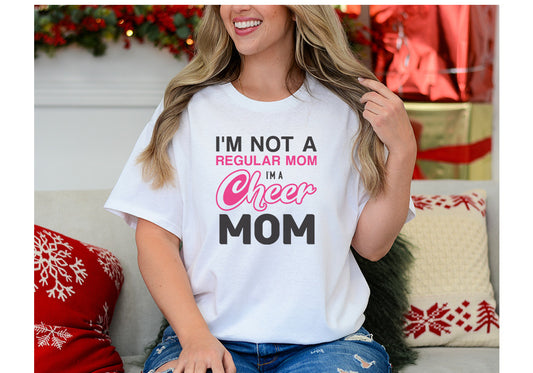 Cheer Mom Tee – Trendy Graphic Mother’s Day Shirt
