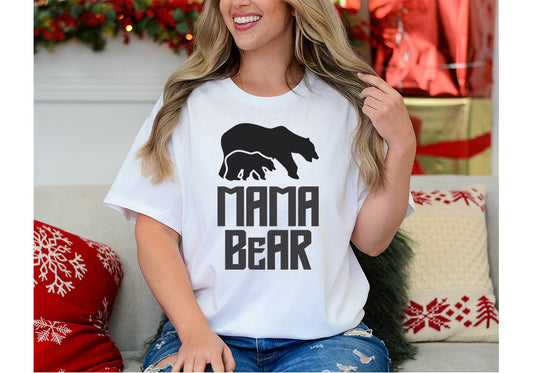 Mama Bear Tee – Cute Family Mother’s Day Shirt