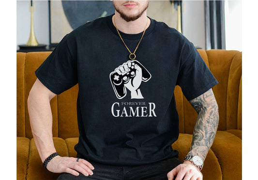Forever Gamer Tee – Retro Gaming Shirt