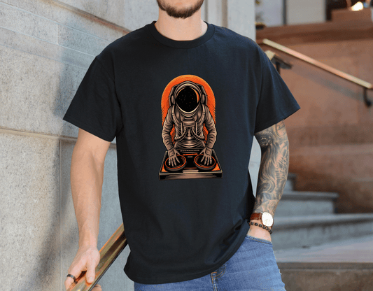 Astronaut DJ Tee - DJ in Space Tee