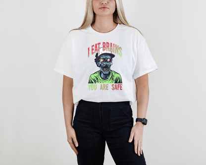 Brains Zombie Attack Tee – Horror Streetwear