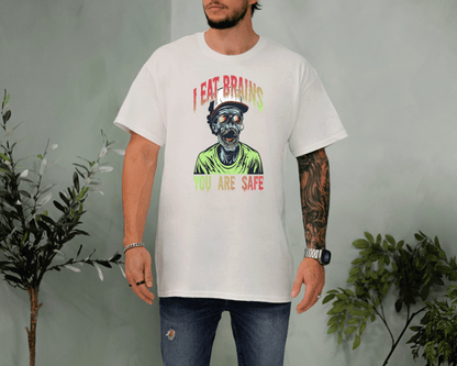 Brains Zombie Attack Tee – Horror Streetwear