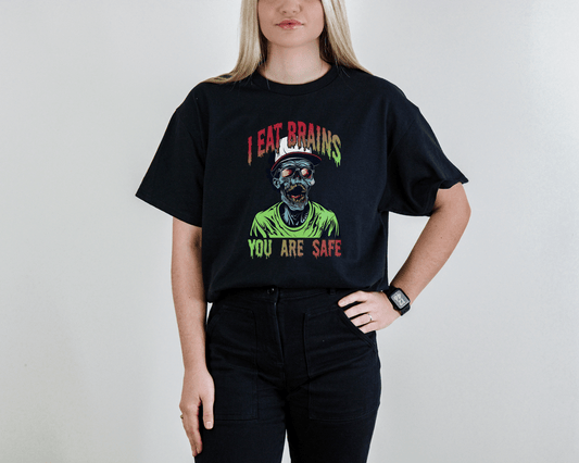 Brains Zombie Attack Tee – Horror Streetwear