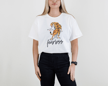 Fearless Monster Tiger Tee – Statement Shirt