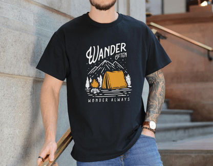 Wander Often Nature Tee – Adventure Graphic Shirt