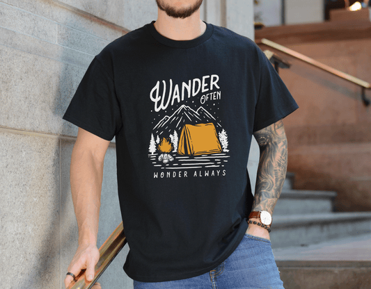 Wander Often Nature Tee – Adventure Graphic Shirt