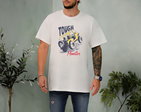 Tough Monster Tee – Jeep Adventure Graphic Shirt