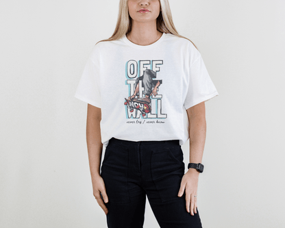 Skate Off the Wall Tee – Streetwear Graphic Shirt