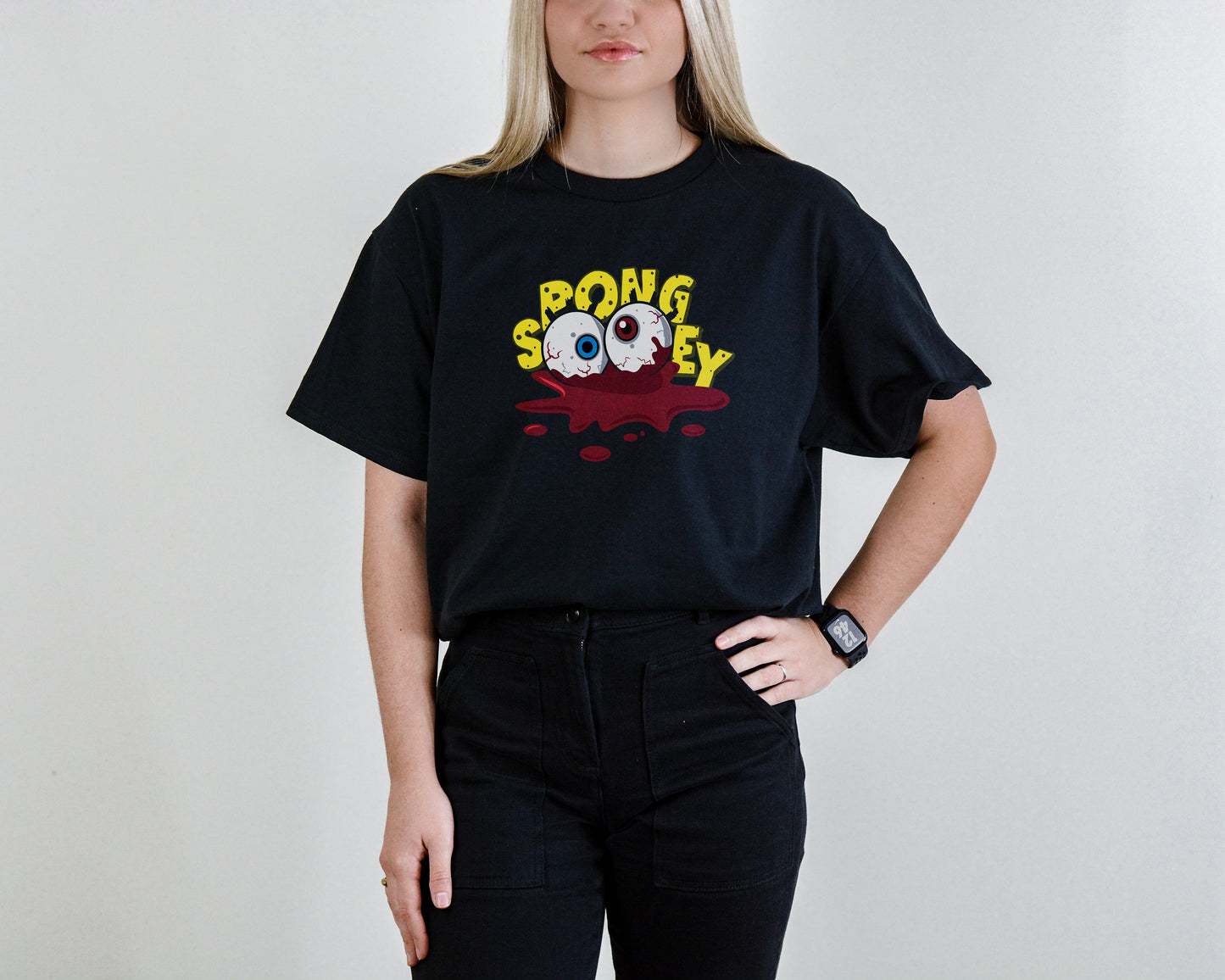 Spongey Tee – Funny Parody Cartoon Shirt