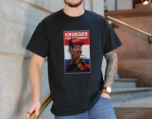 Horror President Tee – Parody Election Graphic Shirt