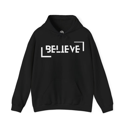 Believe Hoodie – Motivational Graphic Sweatshirt